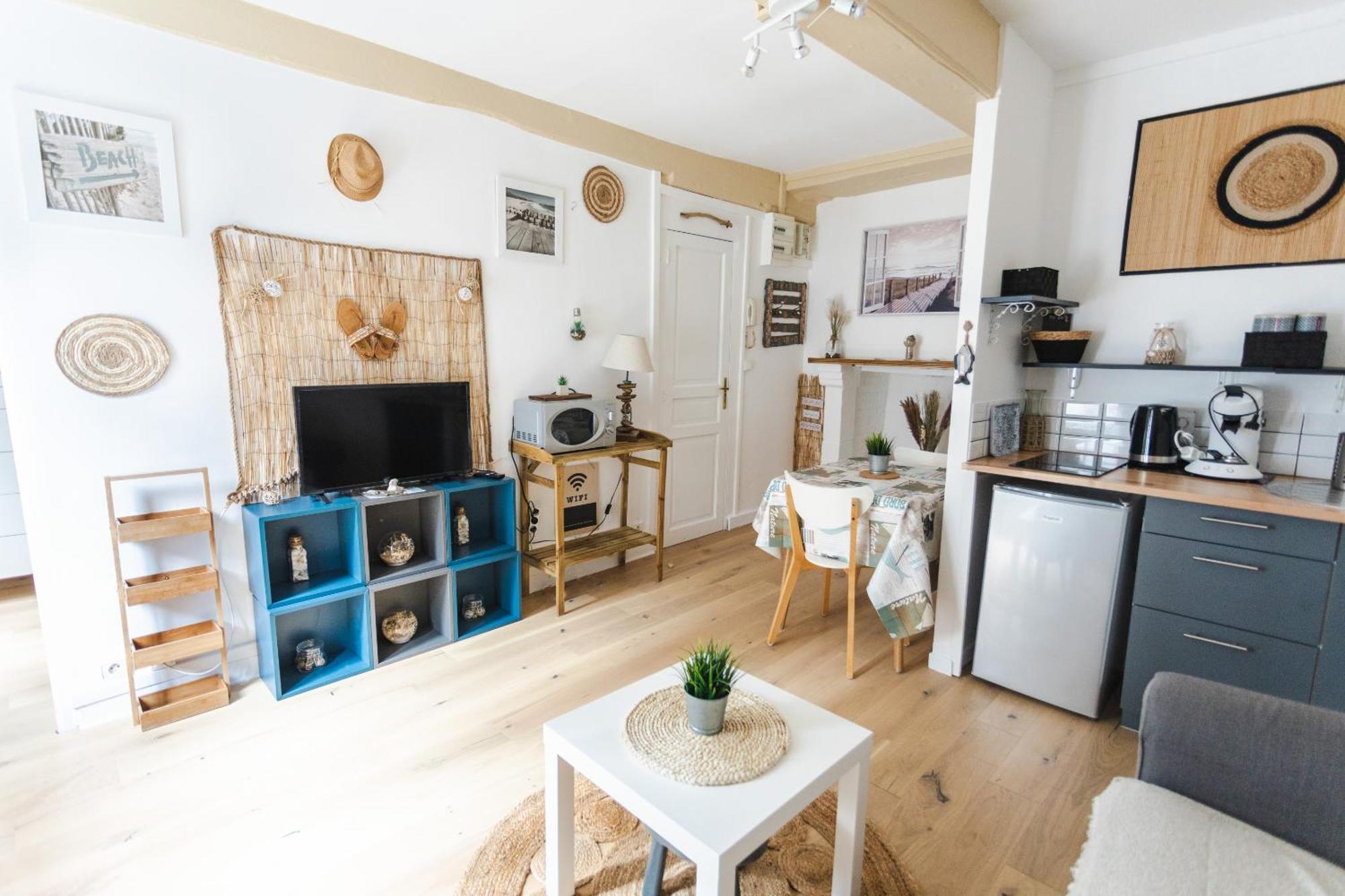 La Villa Au petit bonheur Honfleur Eksteriør billede
