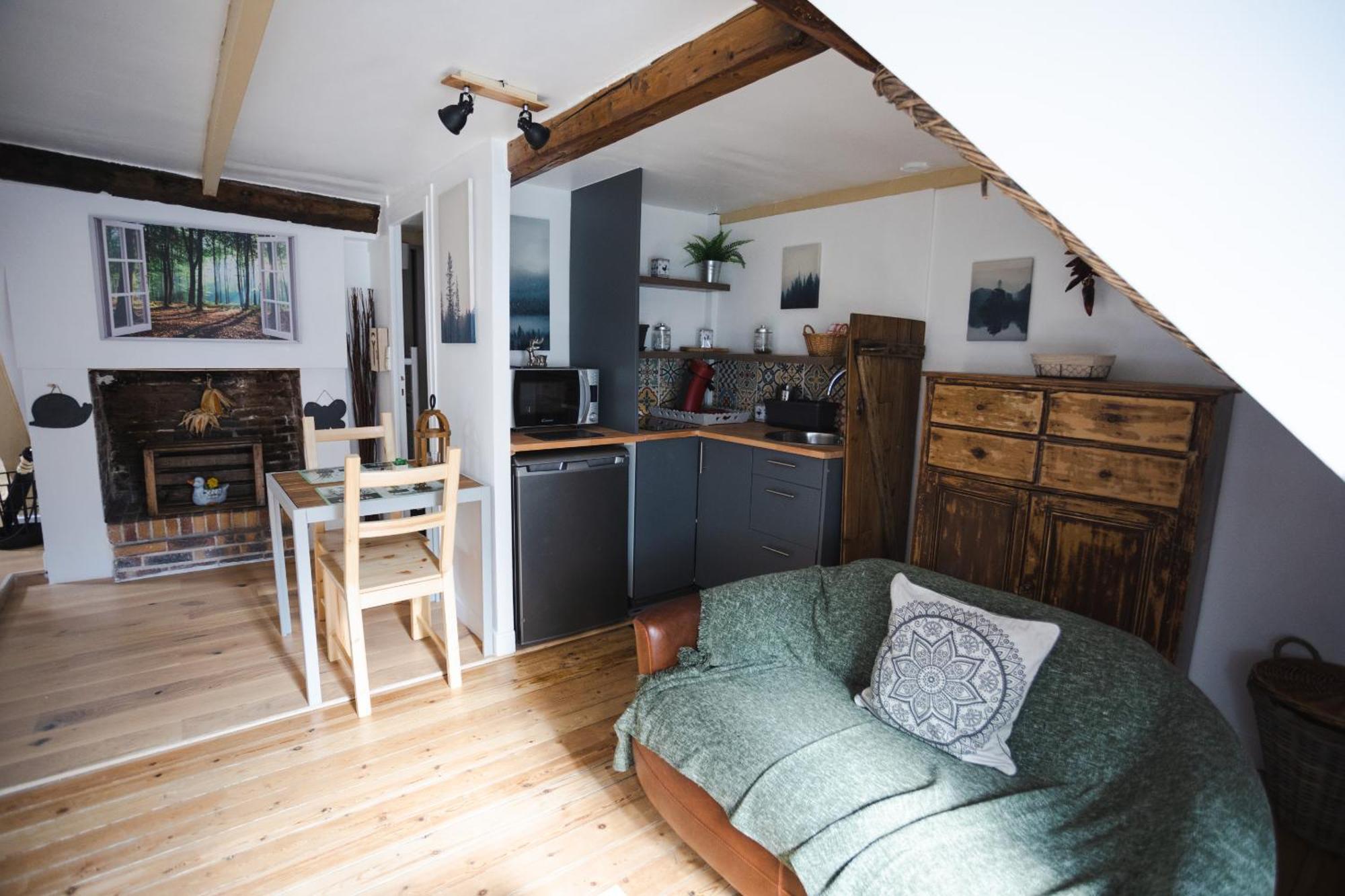 La Villa Au petit bonheur Honfleur Eksteriør billede