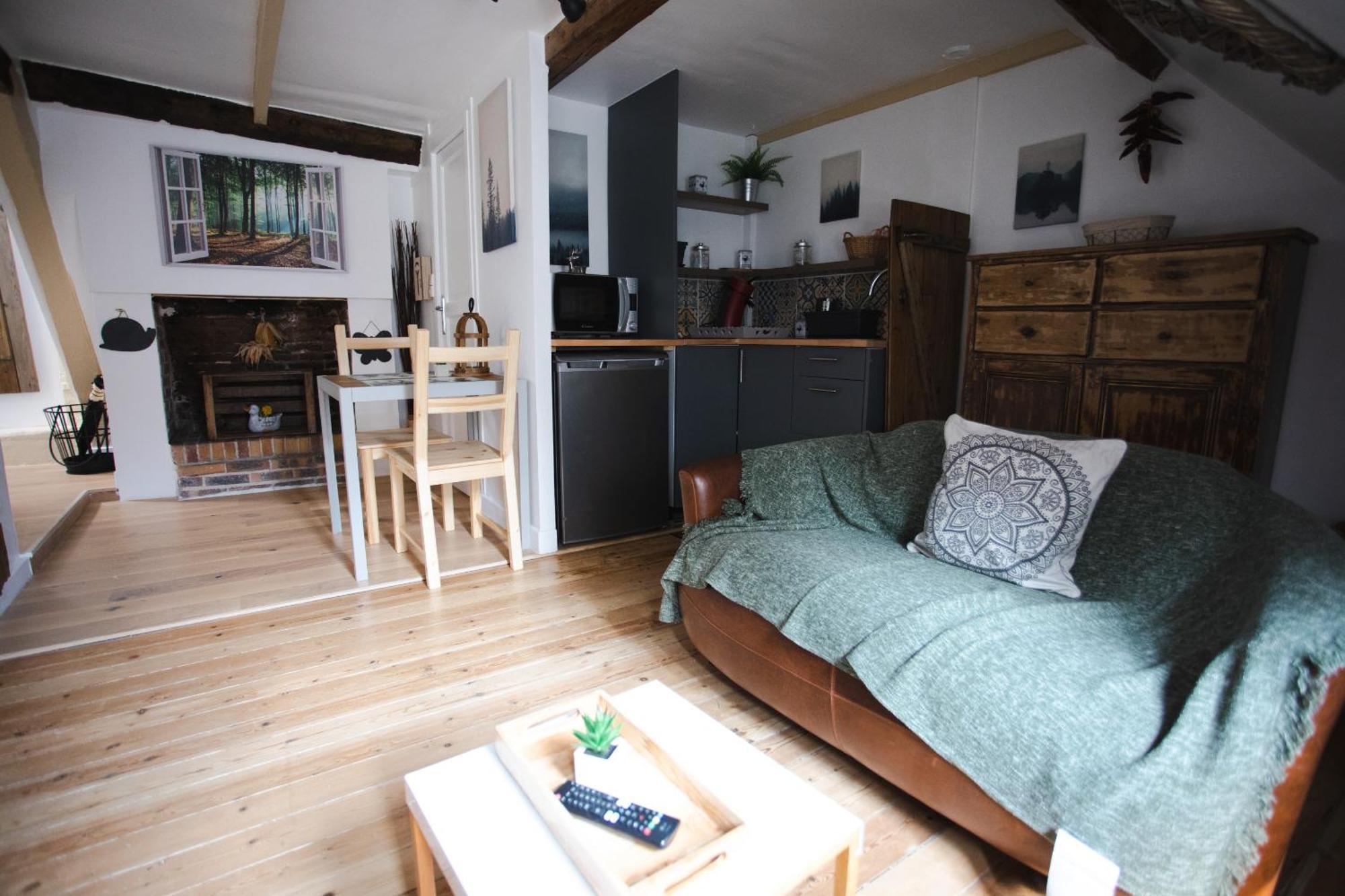 La Villa Au petit bonheur Honfleur Eksteriør billede