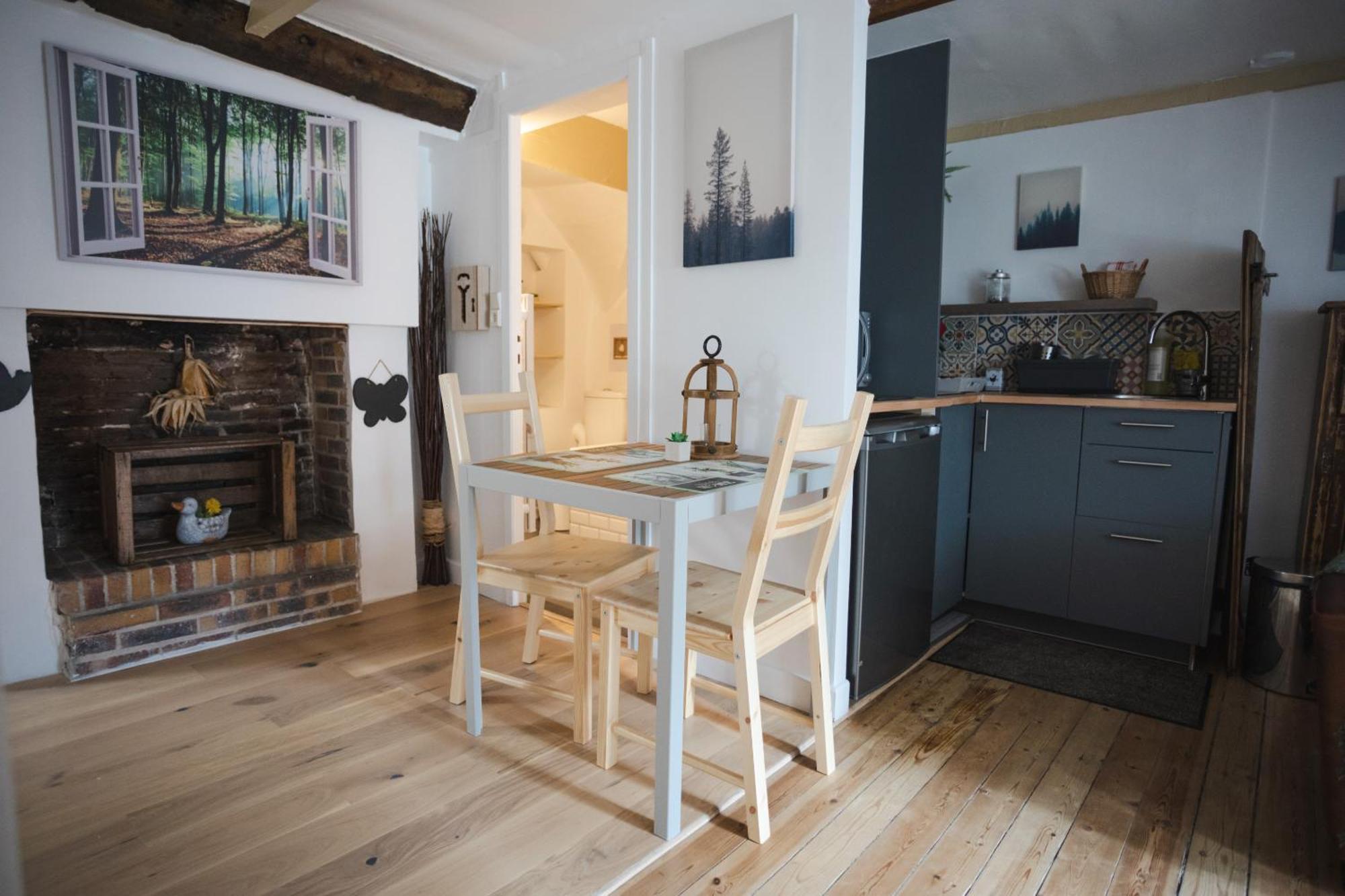 La Villa Au petit bonheur Honfleur Eksteriør billede